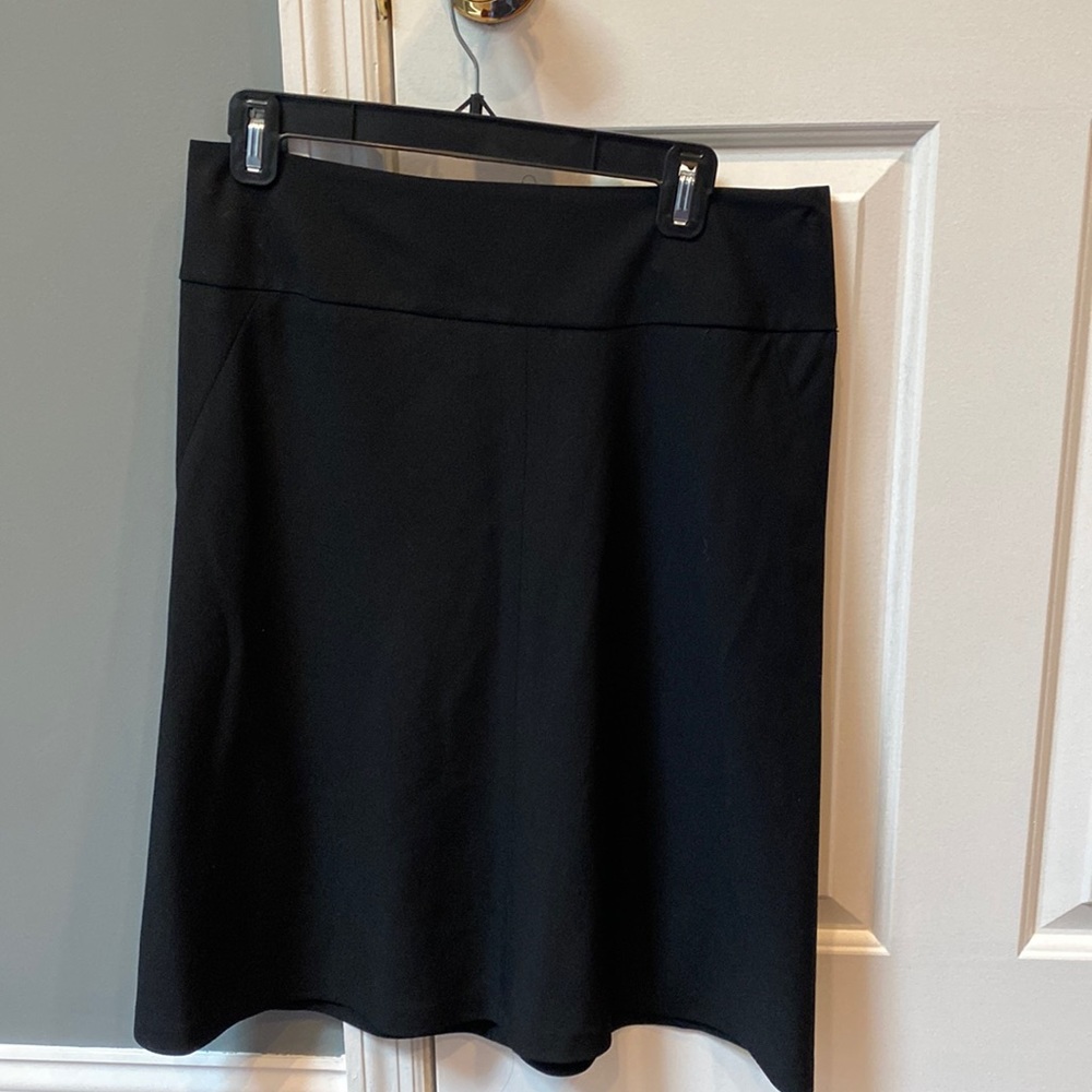 Basic black banana republic skirt
